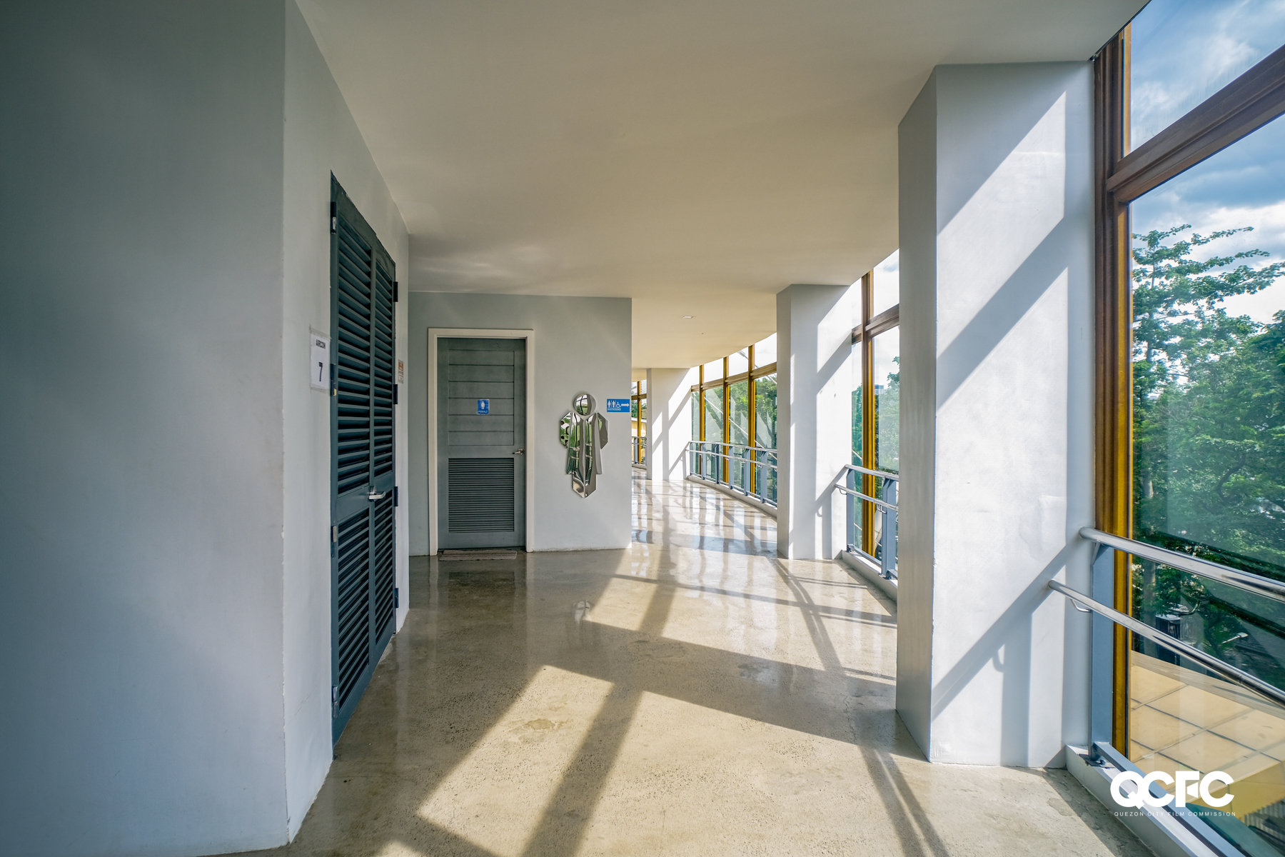 Amoranto Sports Complex Hallway