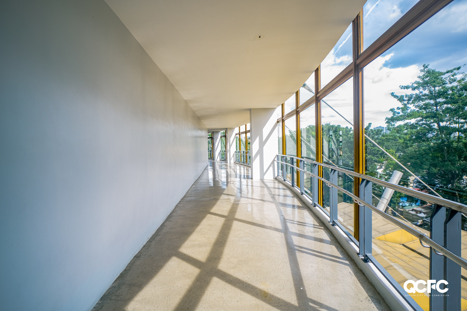 Amoranto Sports Complex Hallway