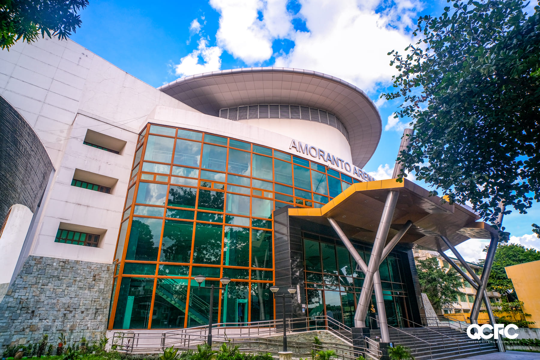 Amoranto Sports Complex Facade