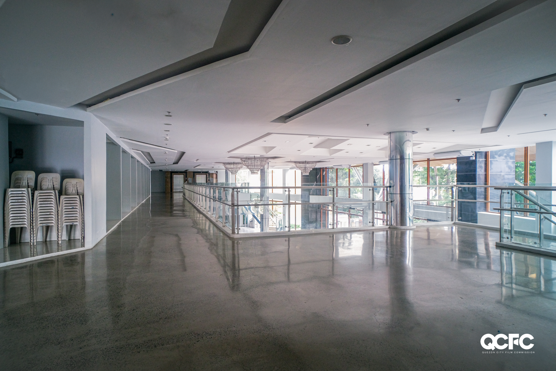 Amoranto Sports Complex Hallway