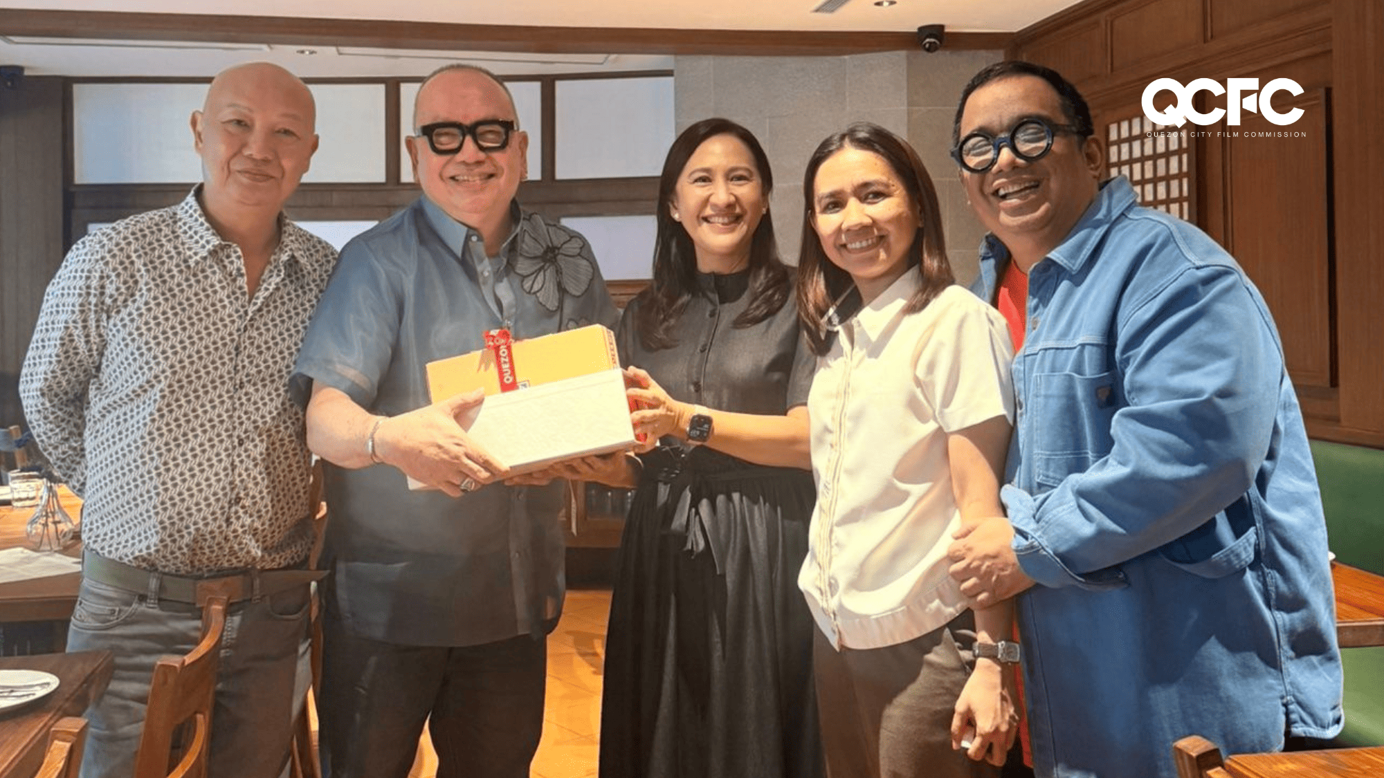 QC Meets with Film Partners
